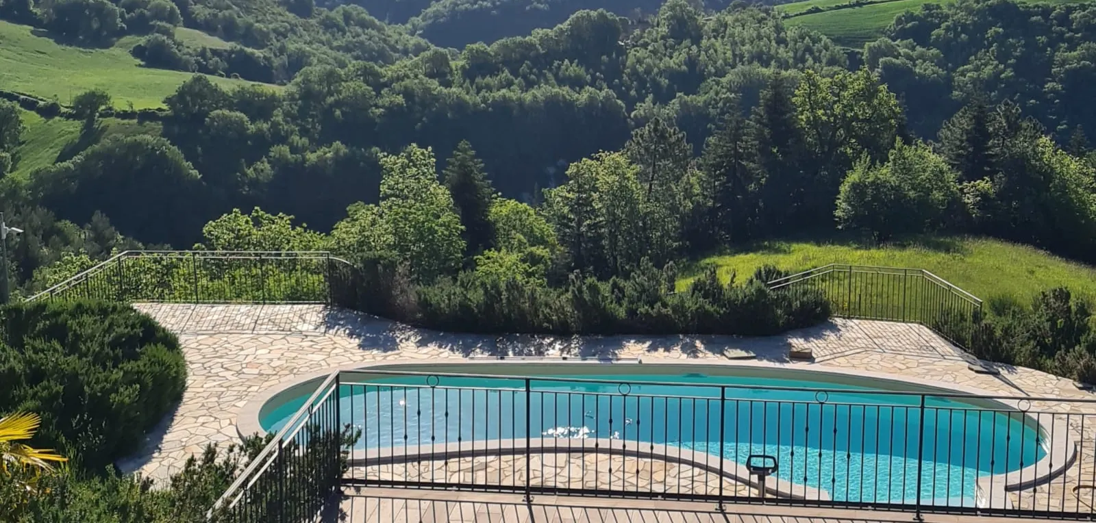 La piscina panoramica